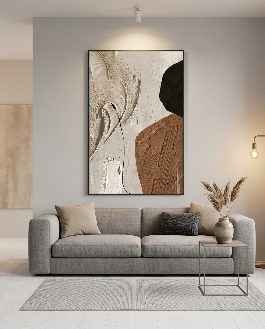 Modern Abstract Art Deco Wall Art for Balance and Beauty