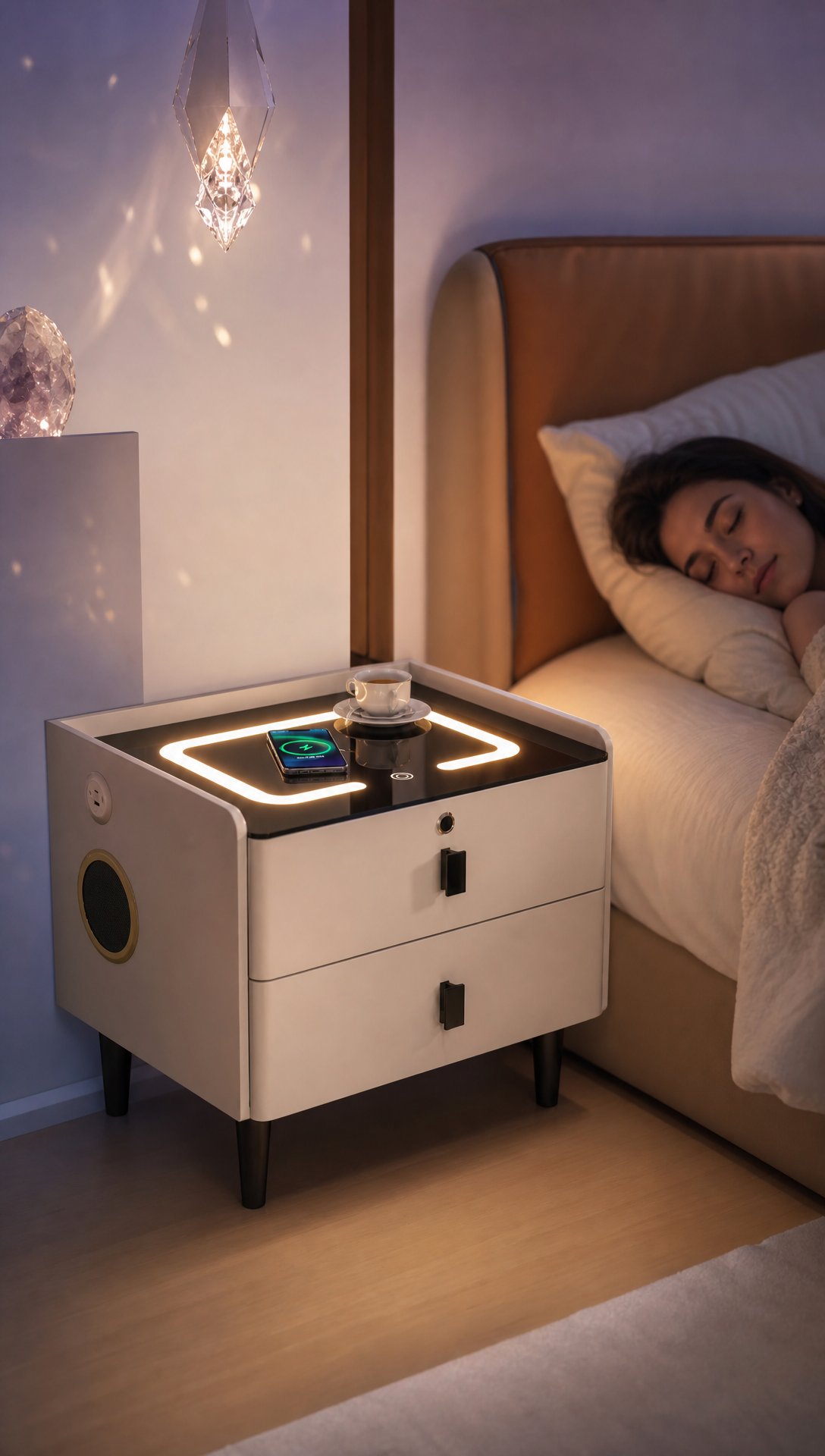 Quiet Storage Nightstand