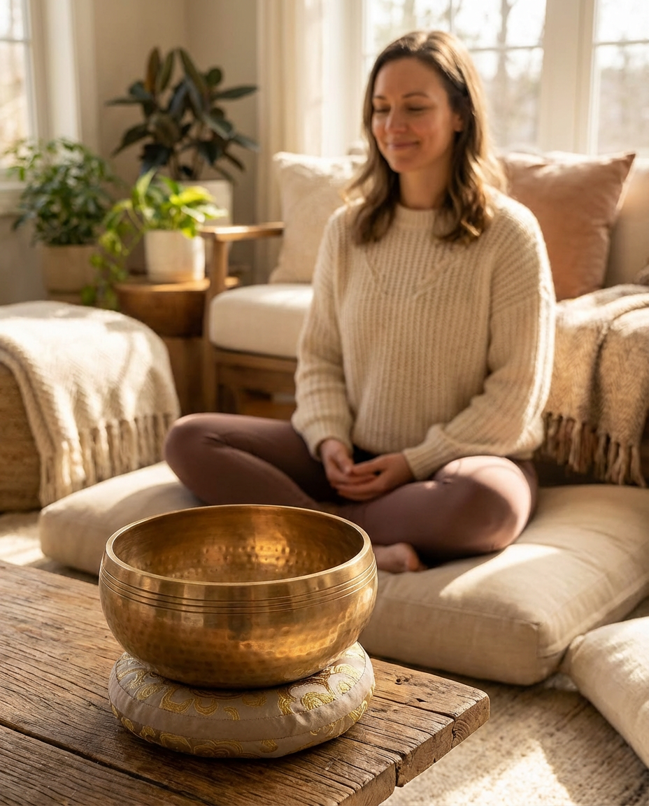 Nepalese Pure Copper Sound Healing Singing Bowl