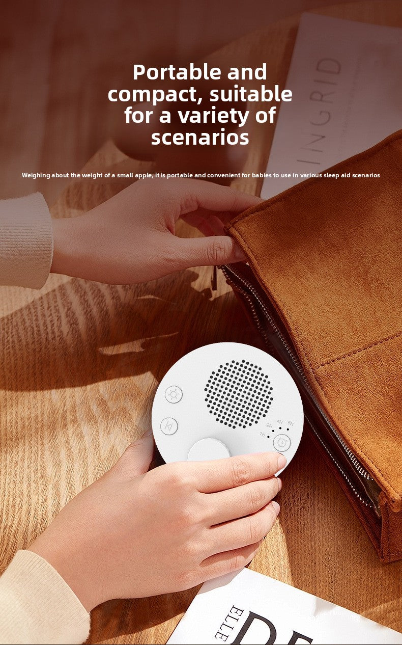 White Noise Sleep Device with Intelligent Warm Light | Infant Soothing Sleep Aid & Music Machine