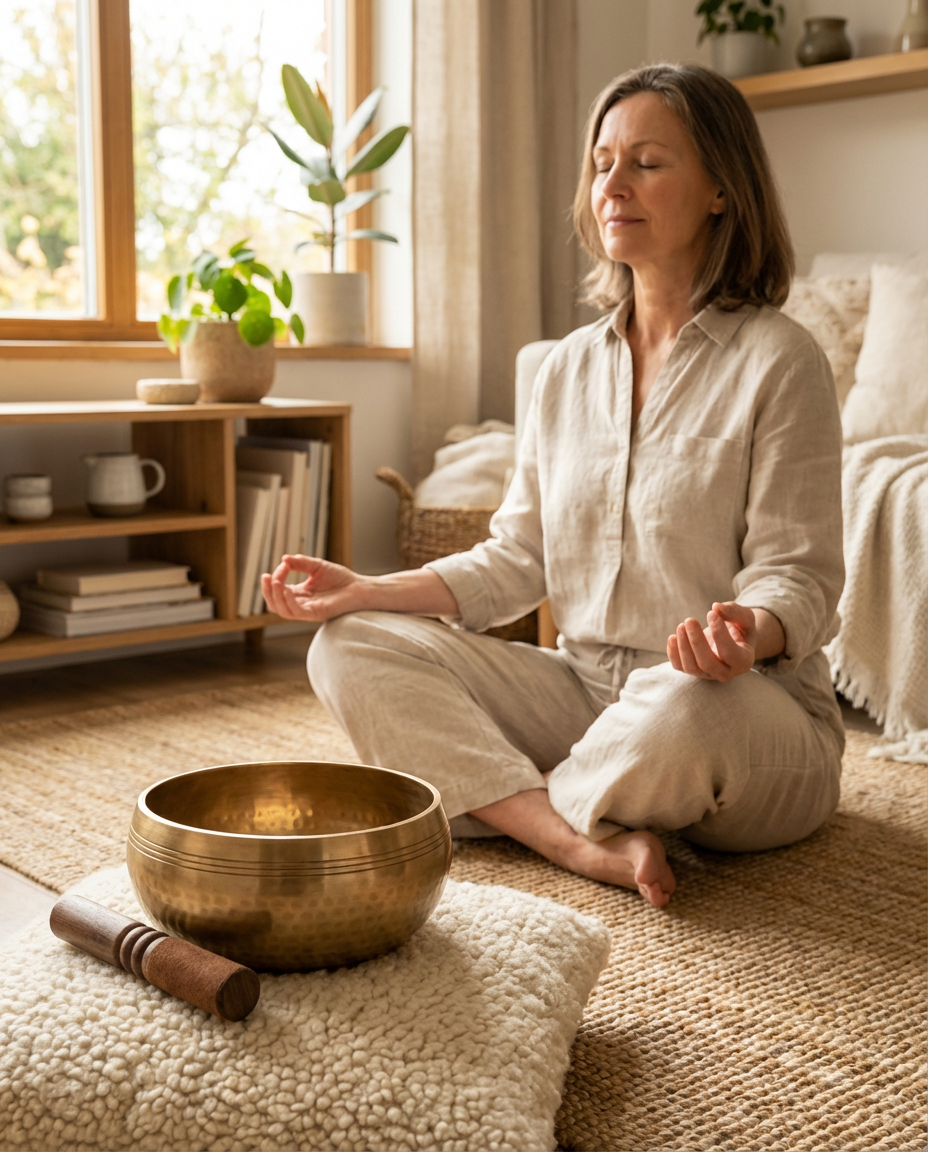 Nepalese Pure Copper Sound Healing Singing Bowl