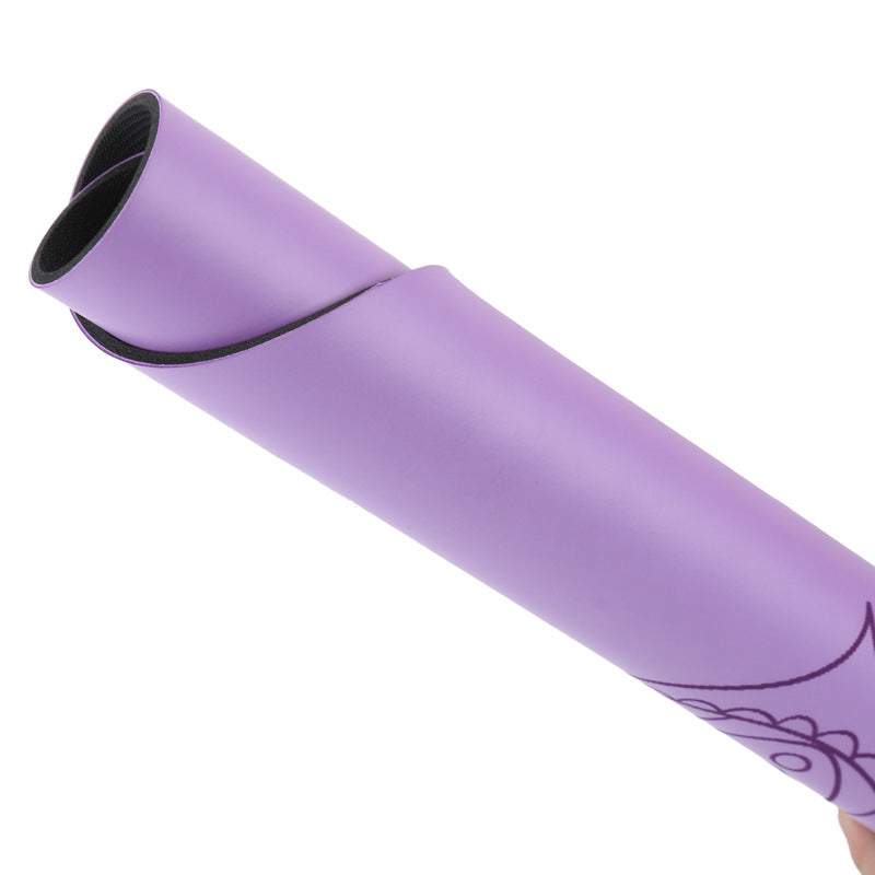 Grounding Circle Meditation Yoga Mat (PU Round Pad)