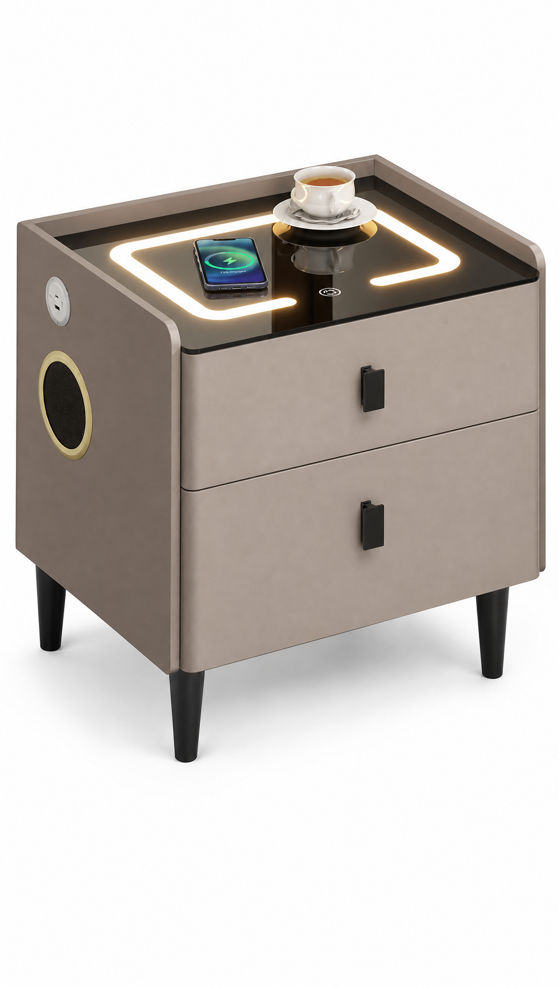 Quiet Storage Nightstand