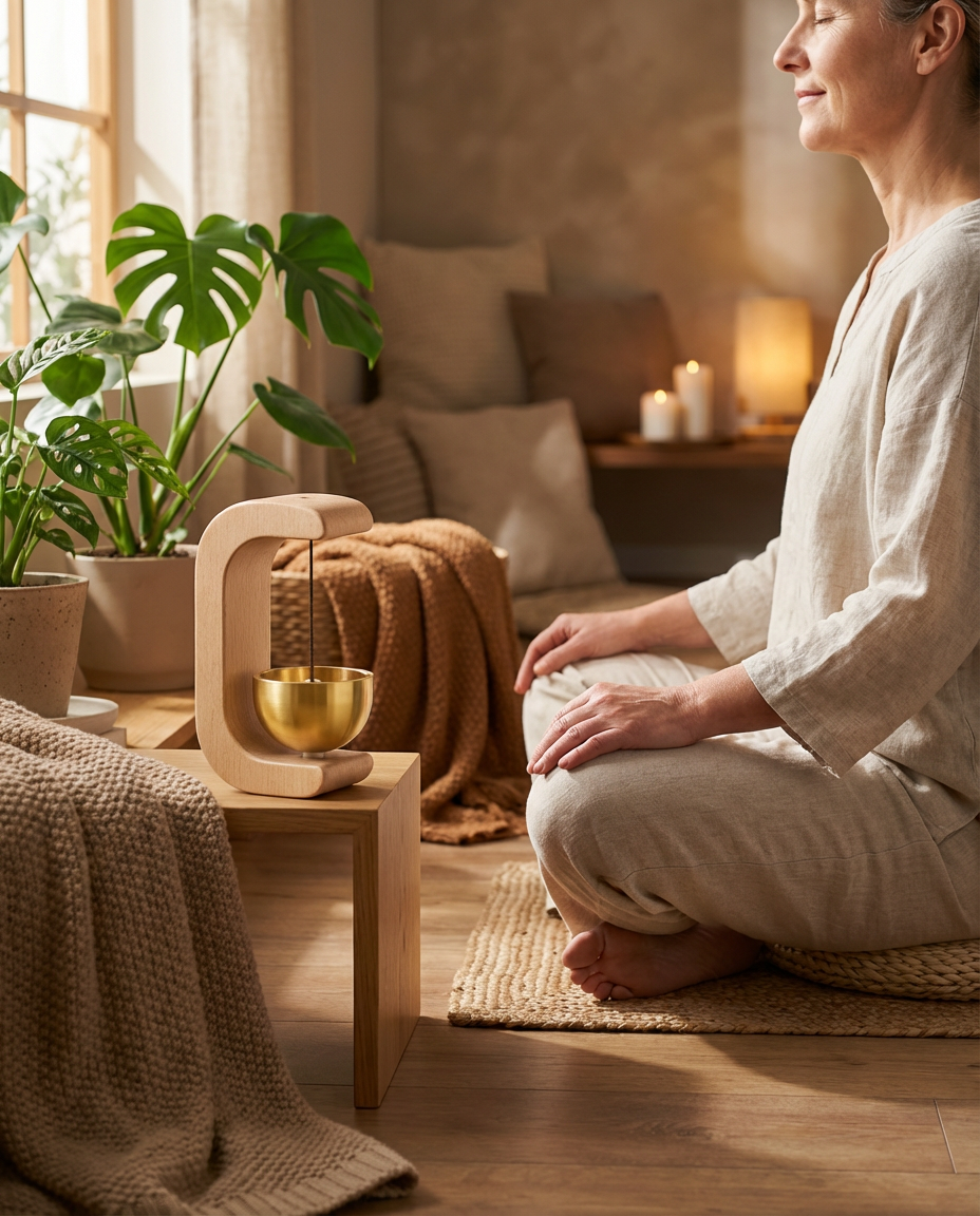 Brass Balance Meditation Wind Bell