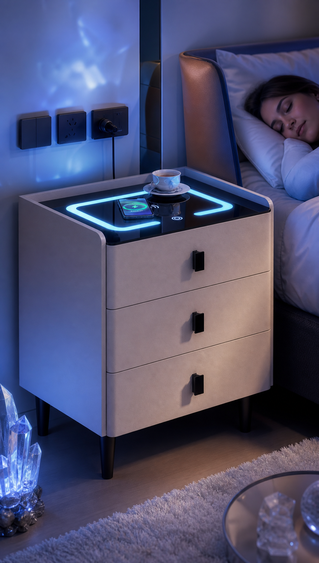 Quiet Storage Nightstand