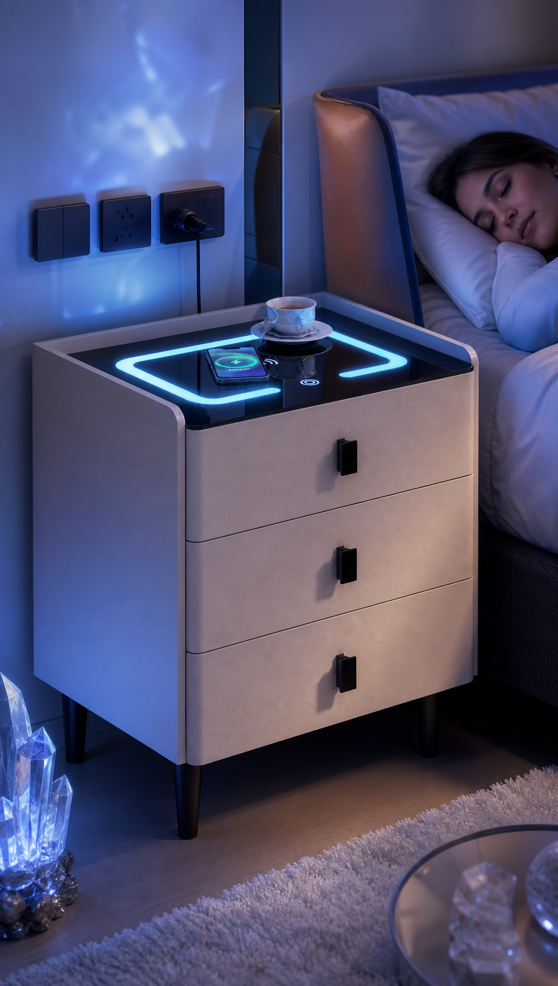 Quiet Storage Nightstand