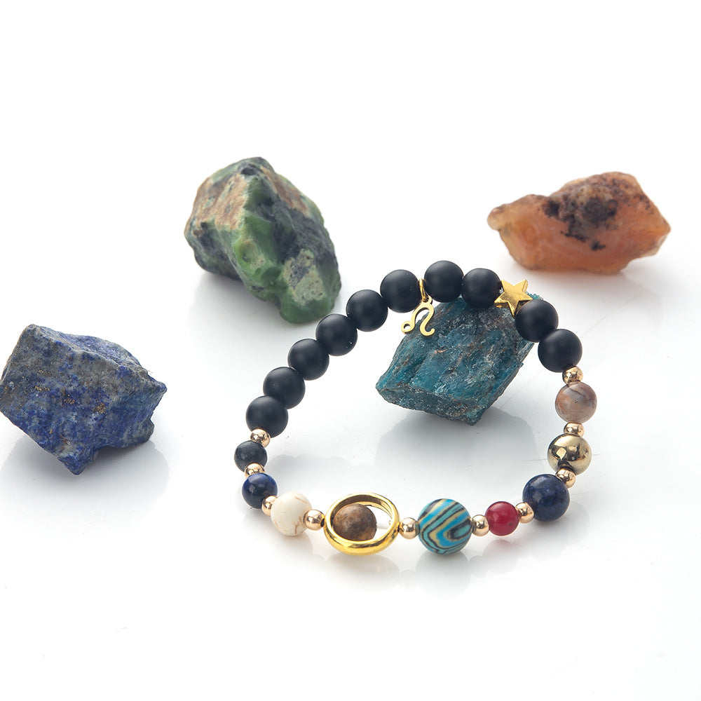 Zodiac Crystal Raw Stone Set | Twelve Constellations Gift Box