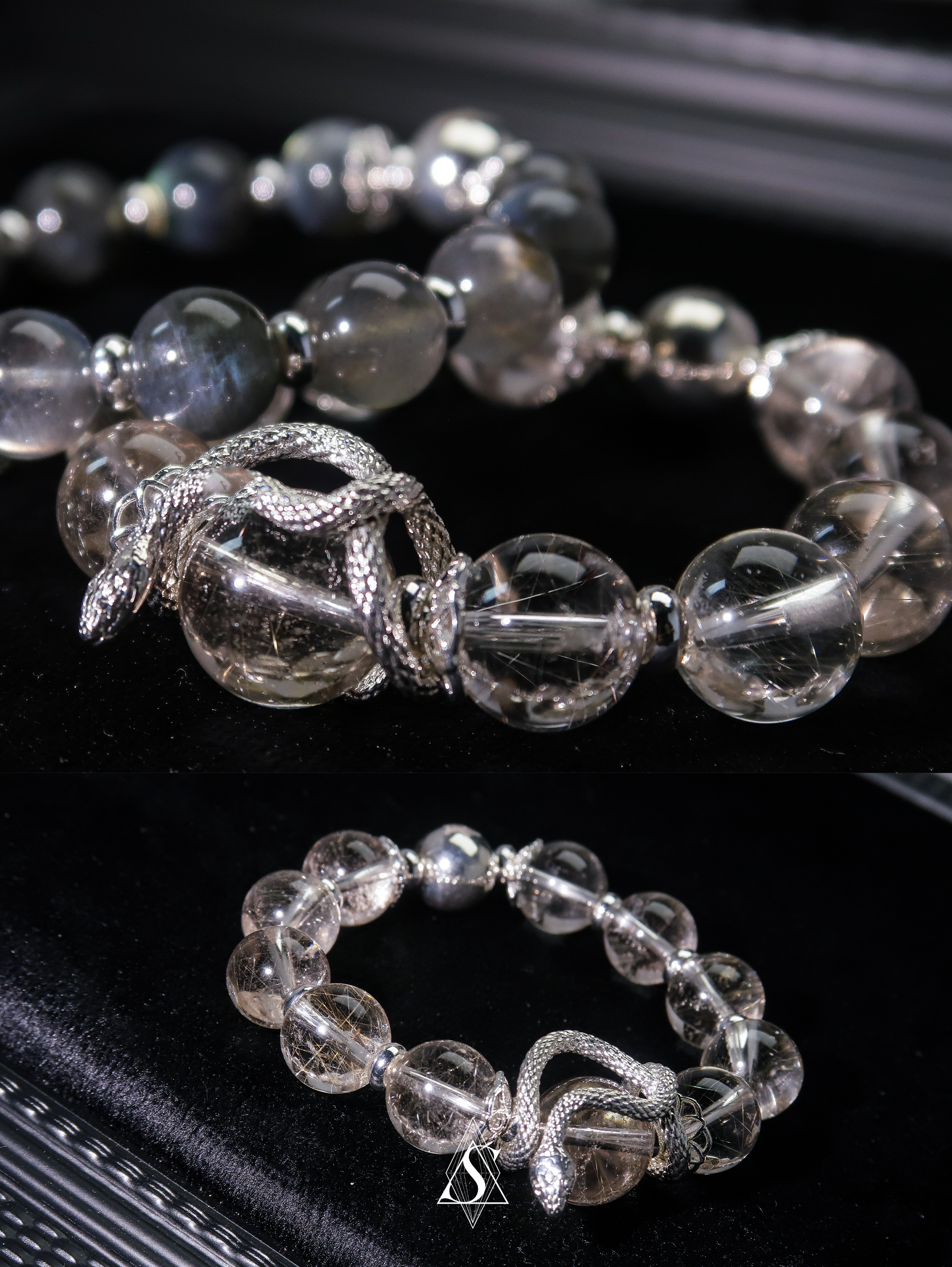 Love of the Spirit Snake –  Eternal Love Collection | Couple’s Healing Bracelets