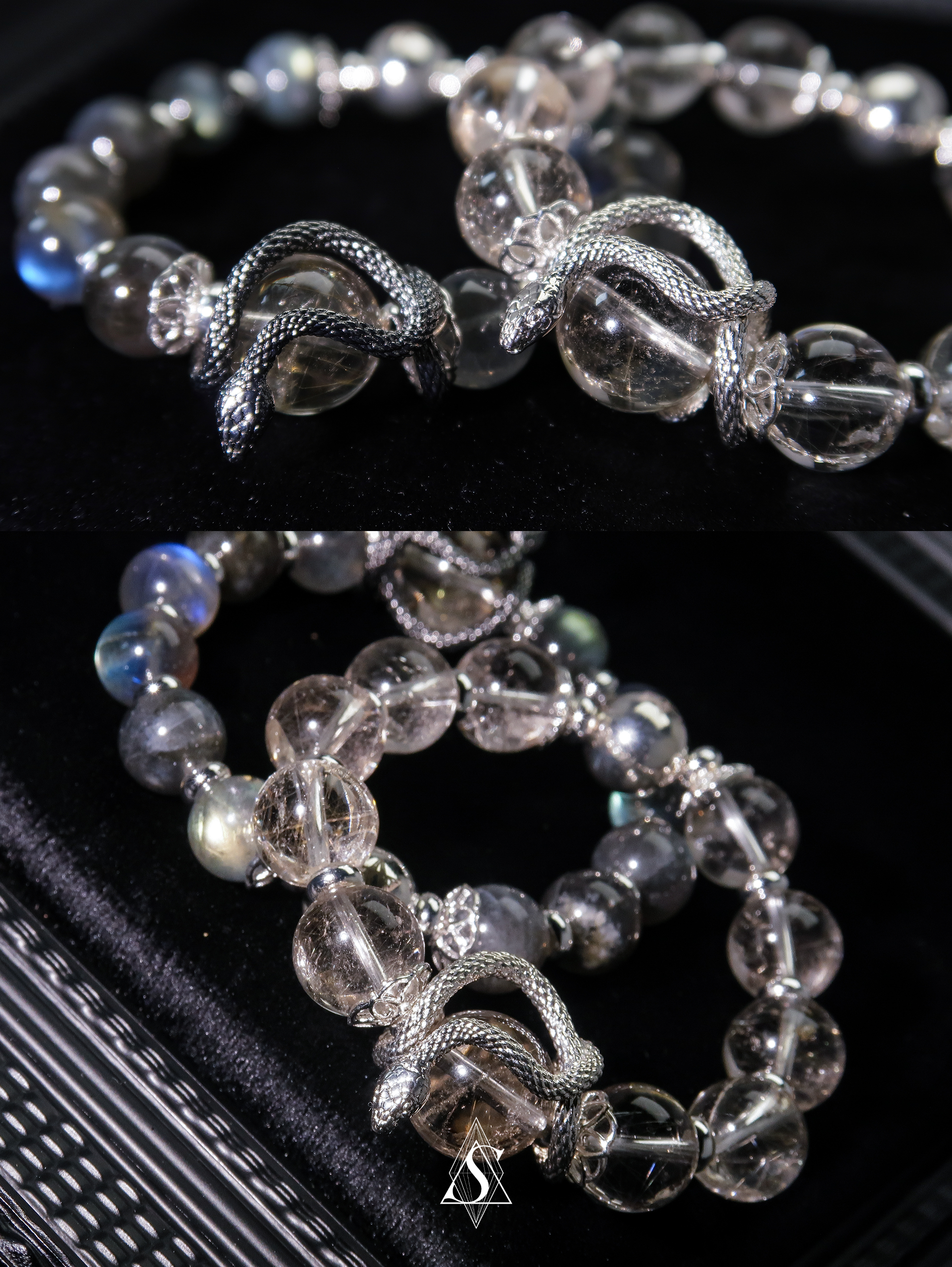 Love of the Spirit Snake –  Eternal Love Collection | Couple’s Healing Bracelets