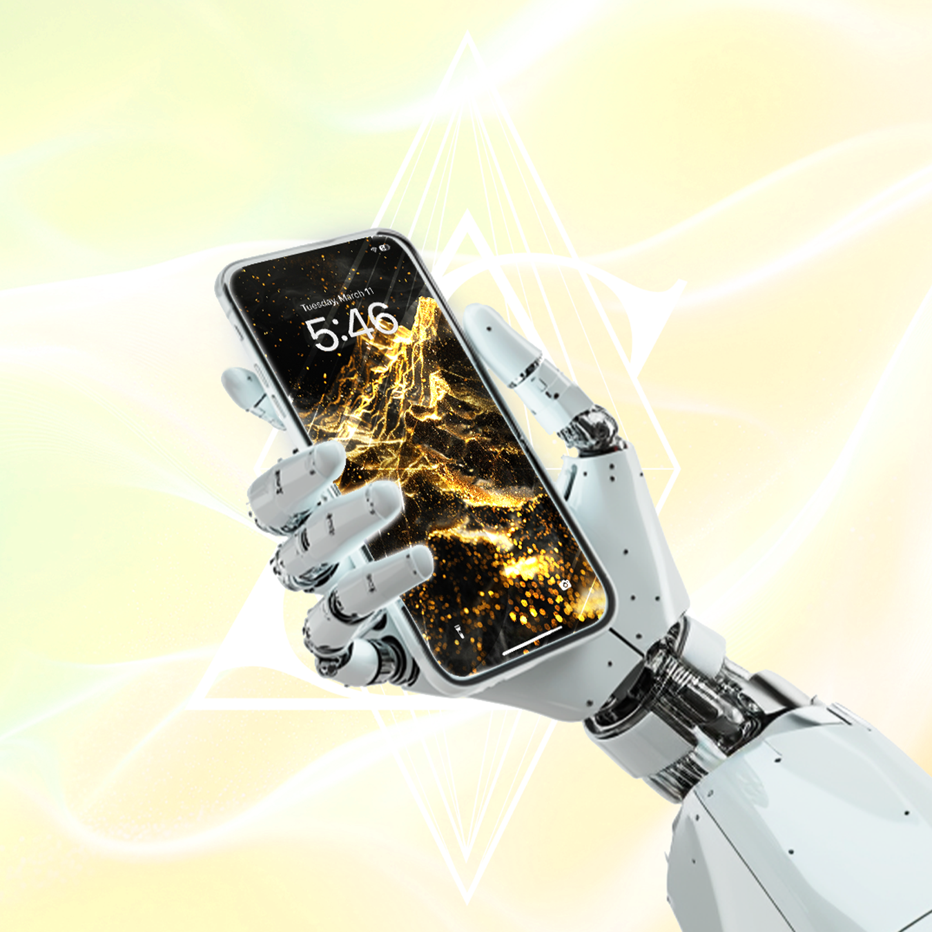 Wealth Mountain Reiki Wallpaper Set for Mobile (6-Pack)