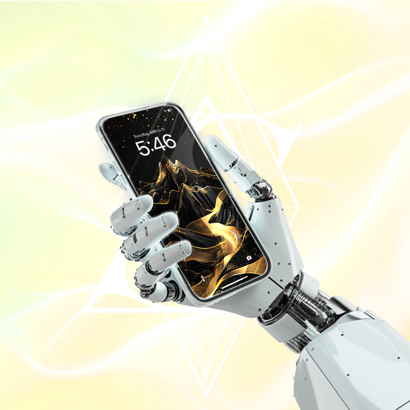 Wealth Mountain Reiki Wallpaper Set for Mobile (6-Pack)