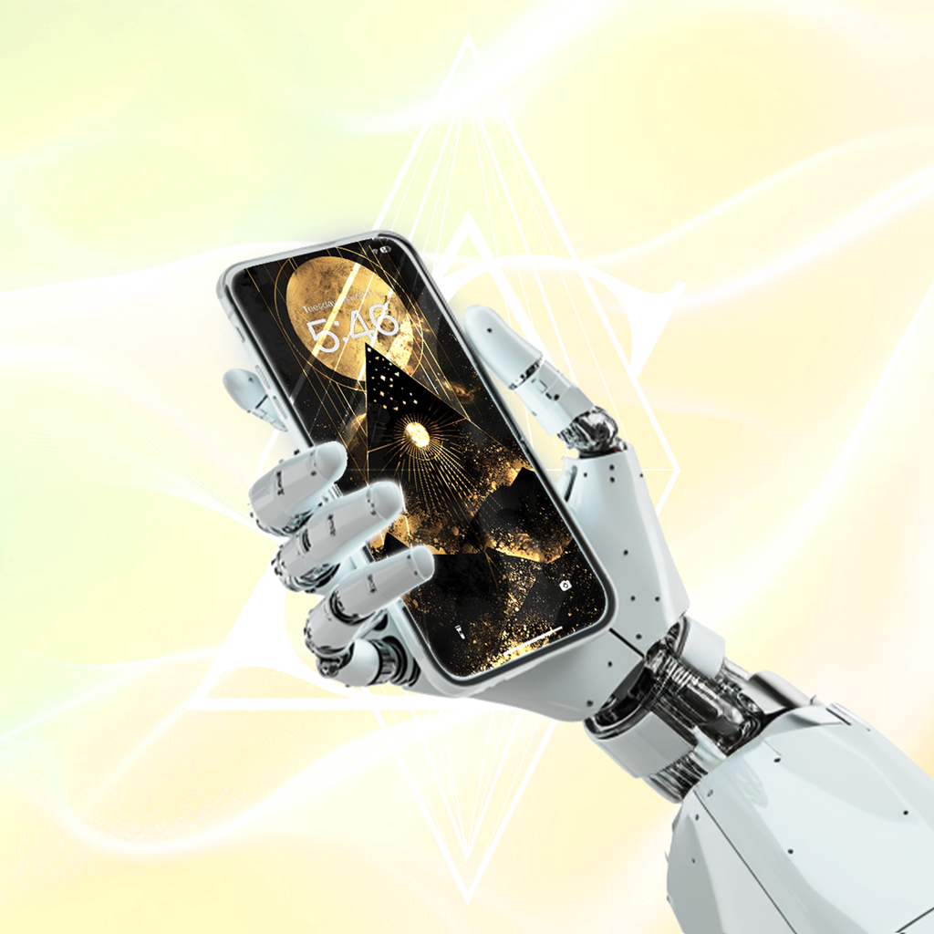 Wealth Mountain Reiki Wallpaper Set for Mobile (6-Pack)