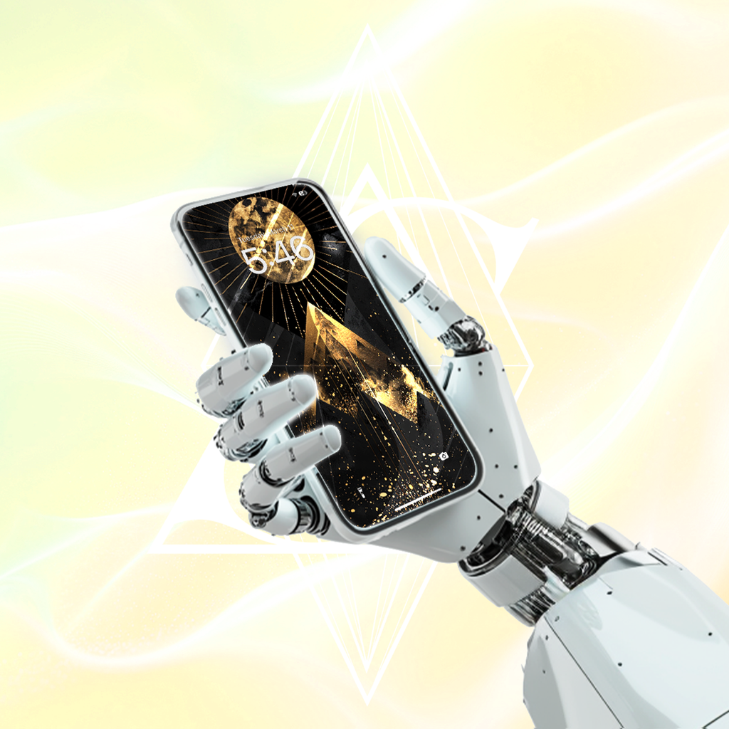 Wealth Mountain Reiki Wallpaper Set for Mobile (6-Pack)