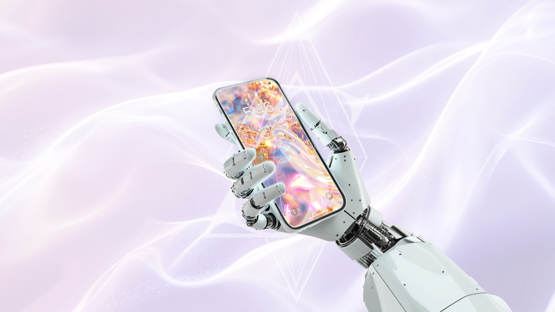 Aquatic Gold Reiki Wallpaper Set | Manifestation Mobile Backgrounds