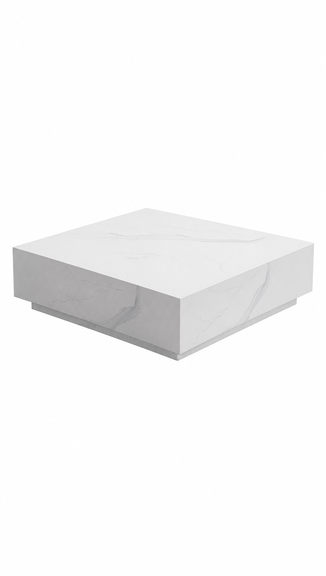 Jazz White Marble Balance Coffee Table