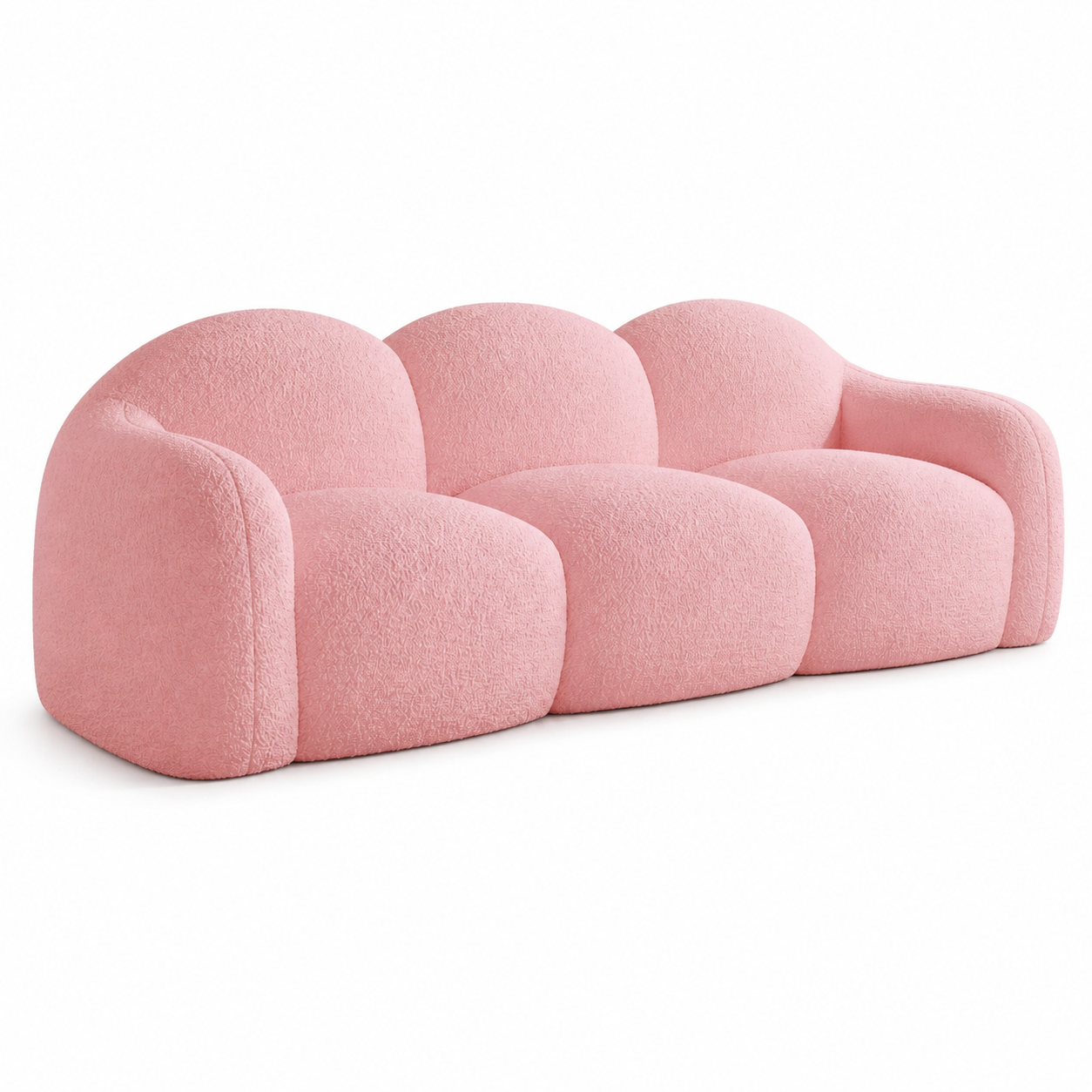Cloud Beauty Sofa on pure white background