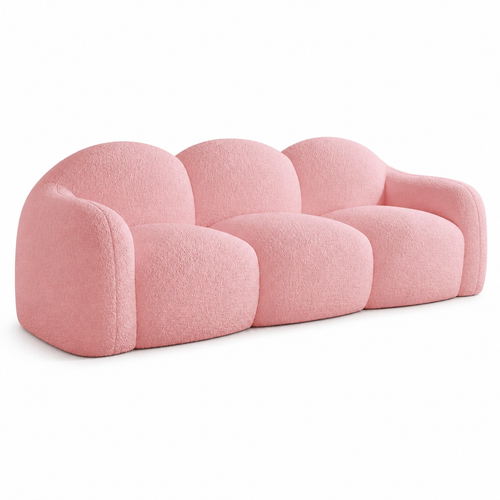 Cloud Beauty Sofa on pure white background