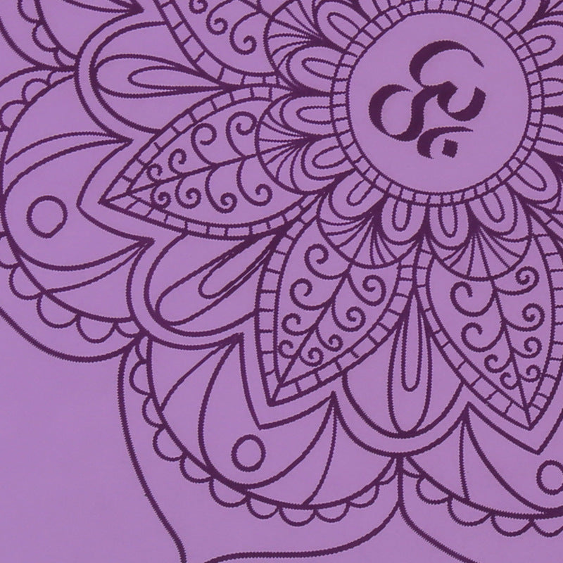 Grounding Circle Meditation Yoga Mat (PU Round Pad)