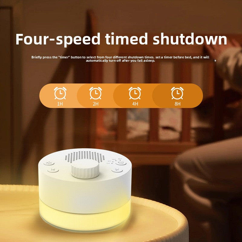 White Noise Sleep Device with Intelligent Warm Light | Infant Soothing Sleep Aid & Music Machine