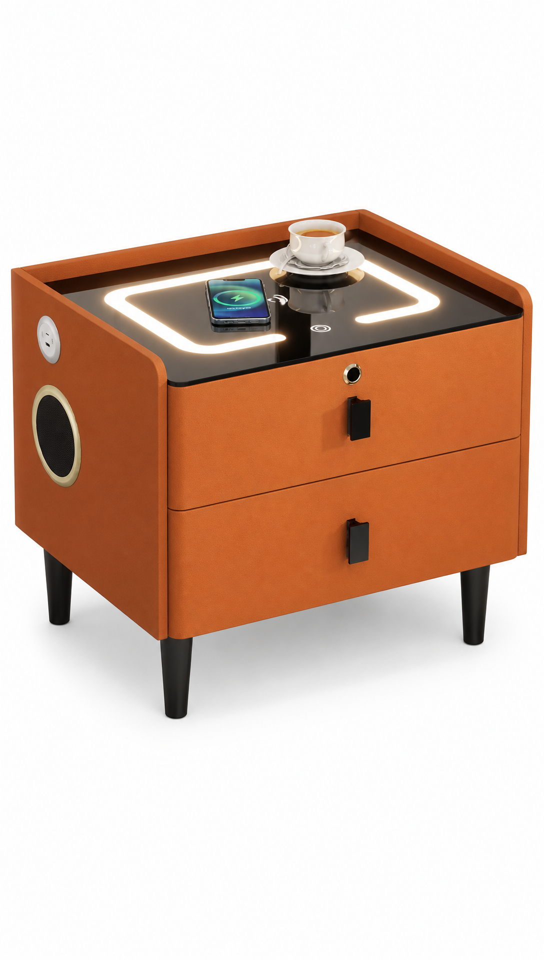 Quiet Storage Nightstand