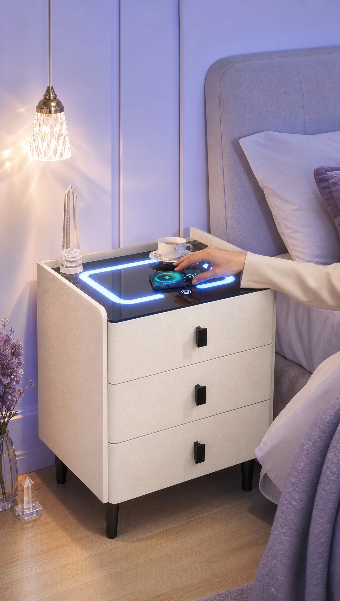 Quiet Storage Nightstand