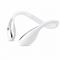 White heated sleep aid massager devices on a white background