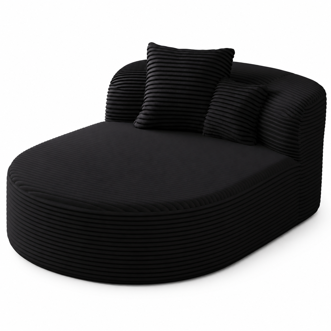 Memory Foam Balance Sofa Bed on pure white background