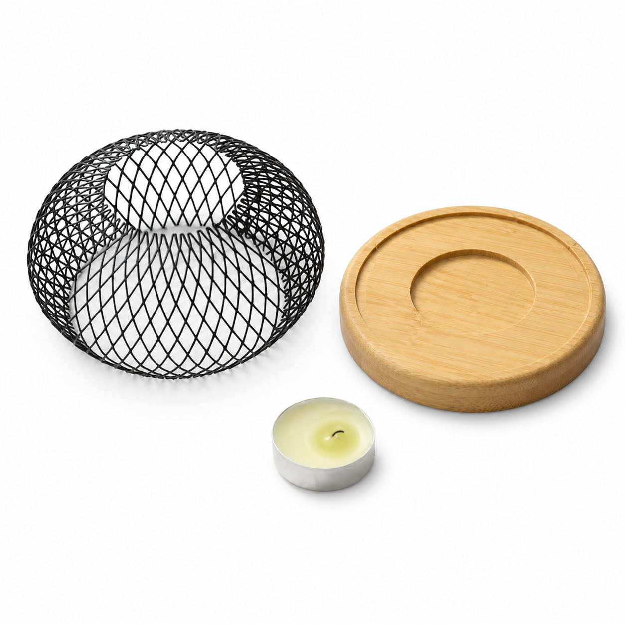 Moonlight Ritual aromatherapy burner set on a white background