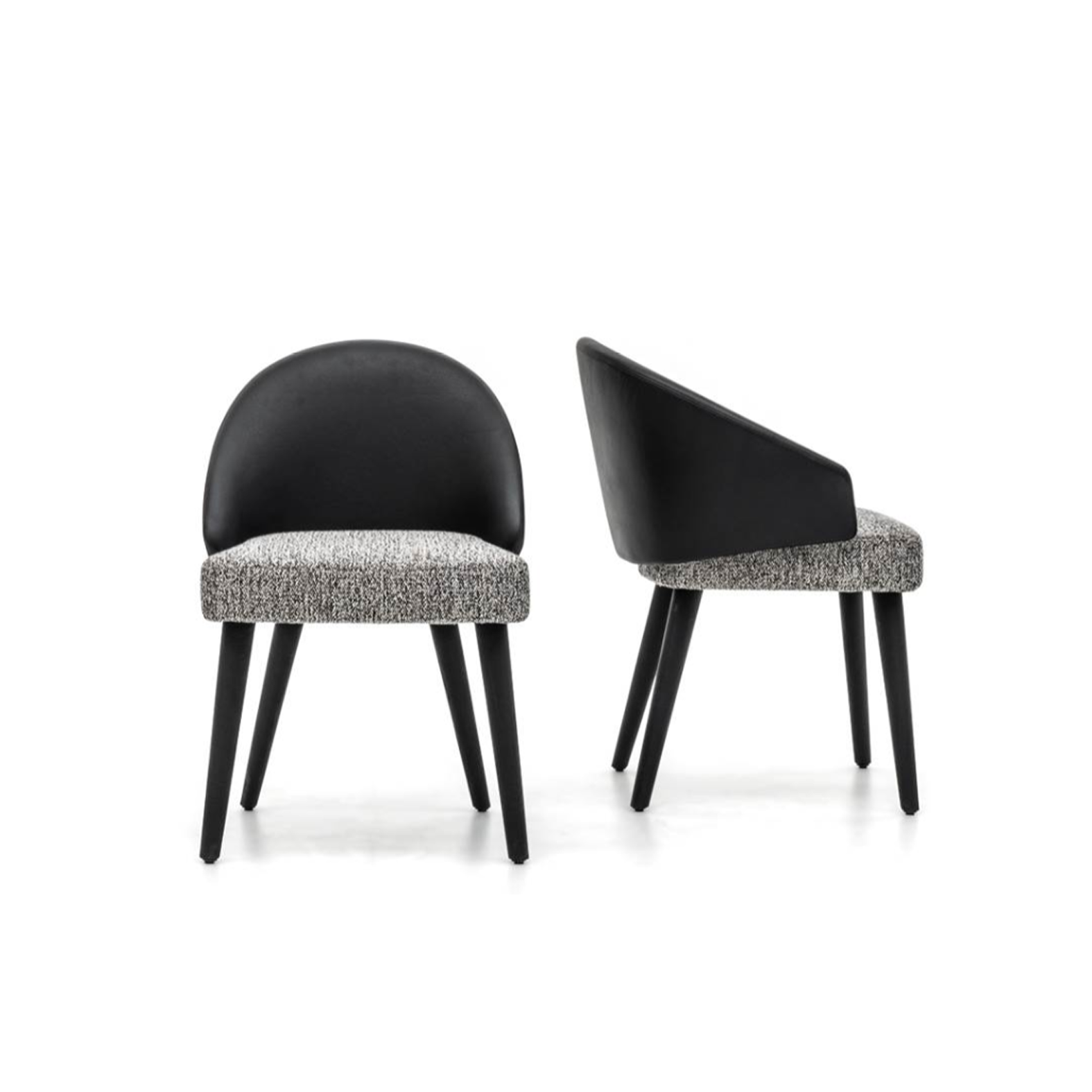 Curved Back Balance Dining Chair