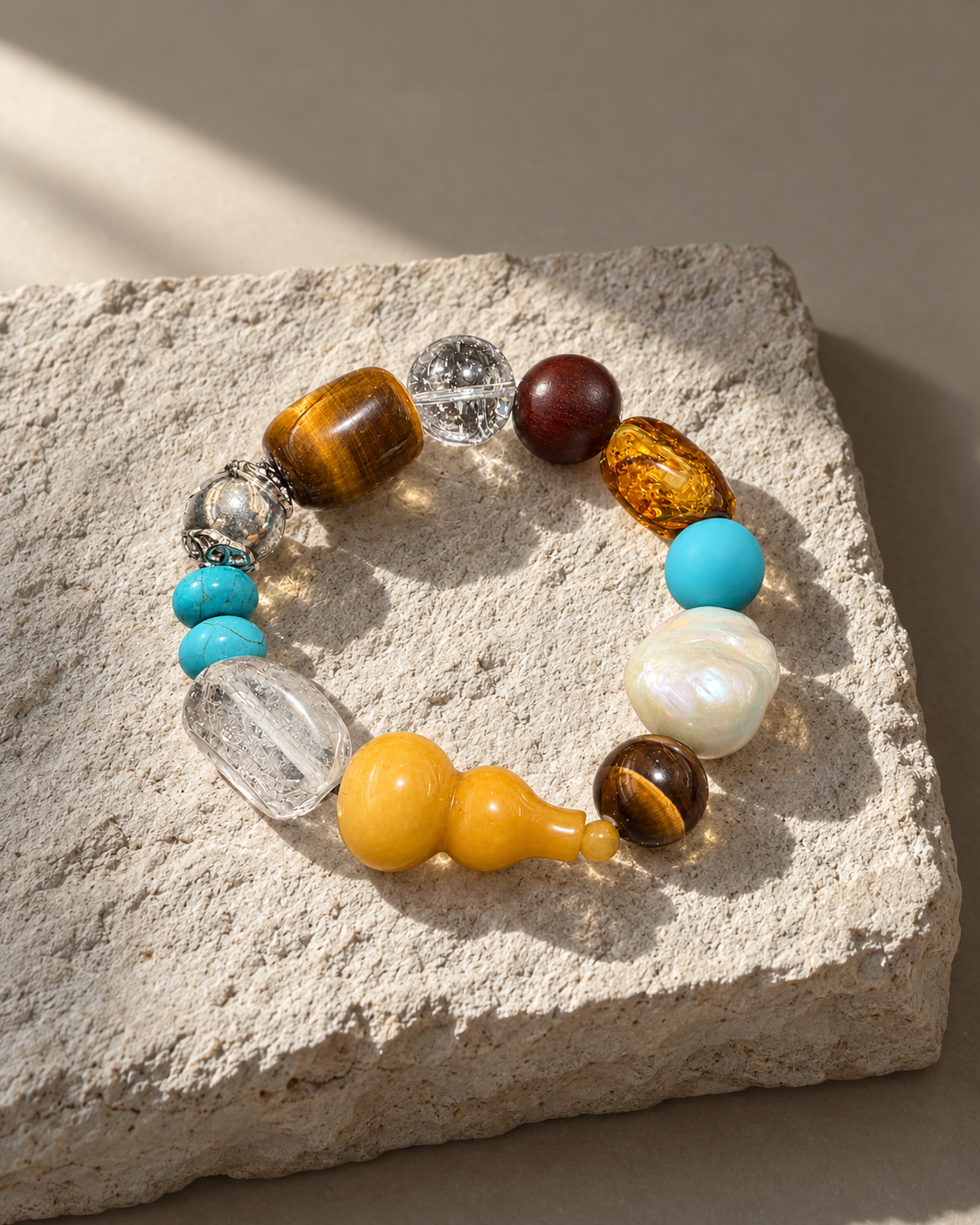 Golden Gourd NFC bracelet