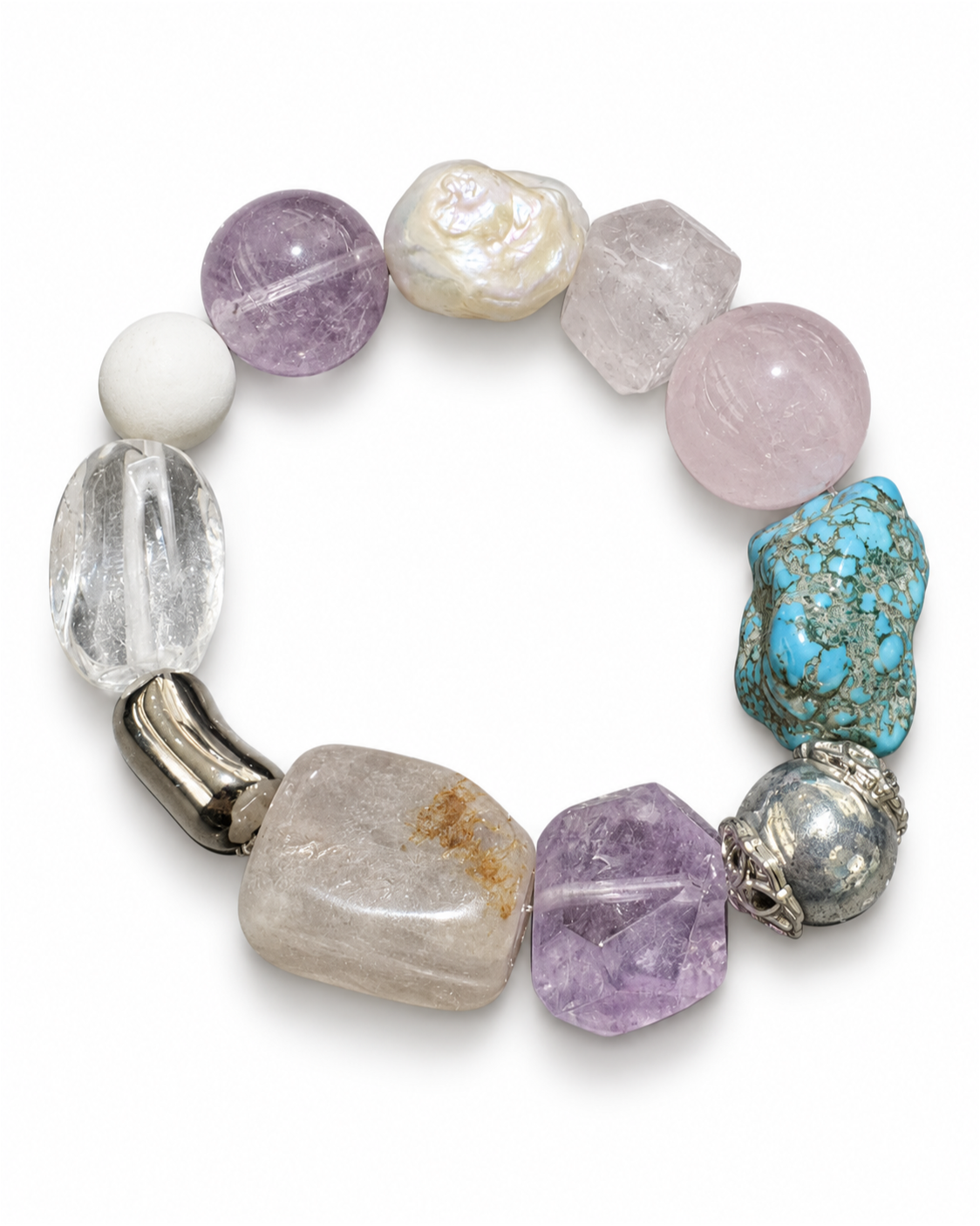 Collected Light NFC bracelet on white background