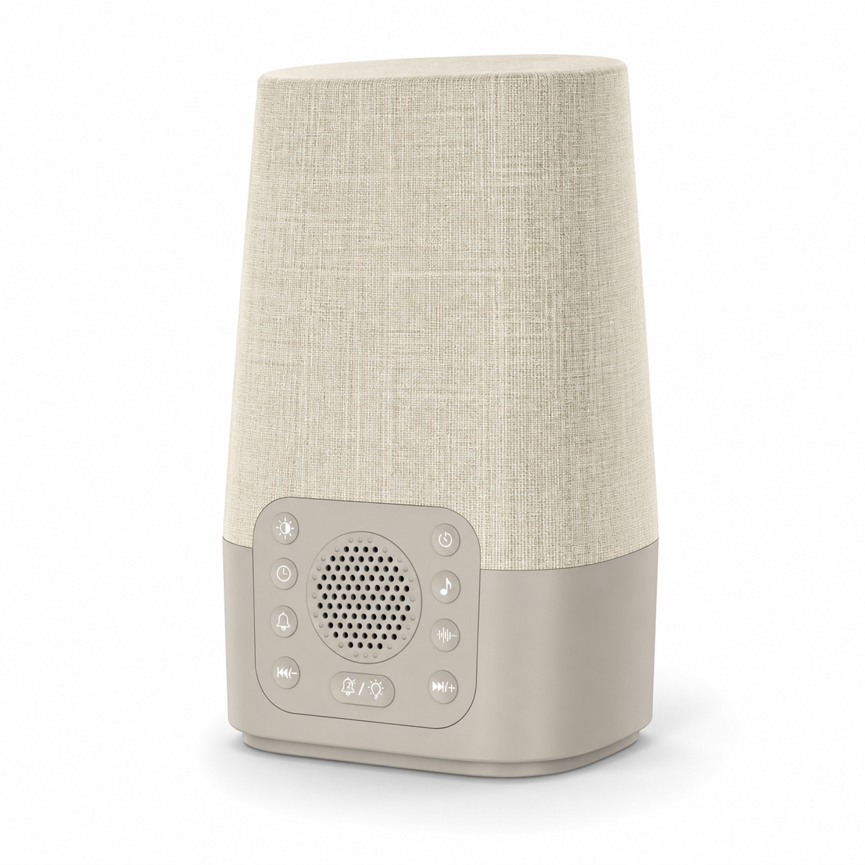 Sunrise Wake-Up Light & White Noise Clock on pure white background